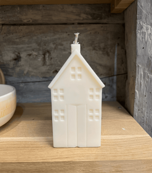 House tall White - Candle - Mila Noire - glott.no
