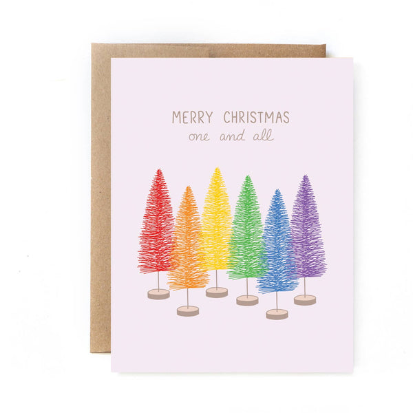 Inclusive Christmas Card - One and All - Unblushing - glott.no