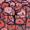Inky Flowers Flat Gift Wrap - The Completist - glott.no