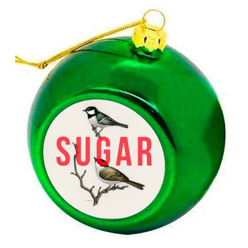 Julekule 'Sugar' - Grønn - Art Wow - glott.no