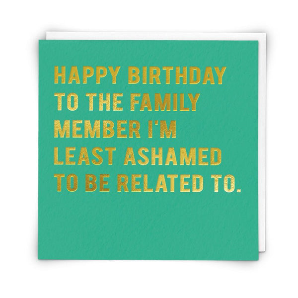 Kort Ashamed - Redback cards - glott.no