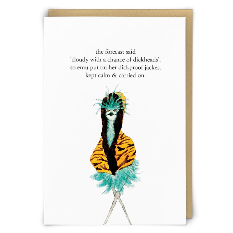 Kort Dickproof - Redback cards - glott.no