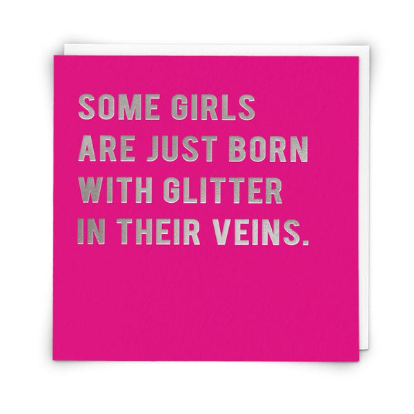 Kort Glitter - Redback cards - glott.no