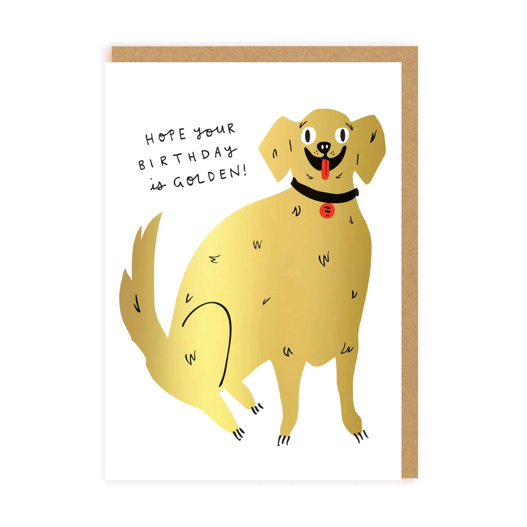 Kort Golden Retriever - Ohh Deer - glott.no