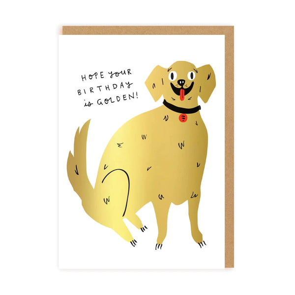 Kort Golden Retriever - Ohh Deer - glott.no