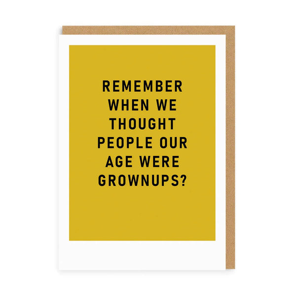 Kort Grown Ups - Ohh Deer