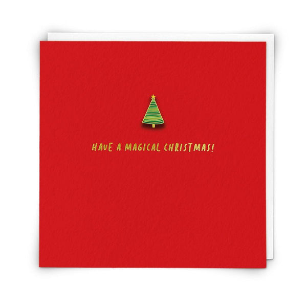 Kort Juletre Pin - Redback cards - glott.no