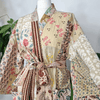 Lang Vendbar Kimono - jakke creme - Essential Designs London - glott.no