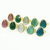Large Chunky Glass Ring - My Doris - glott.no