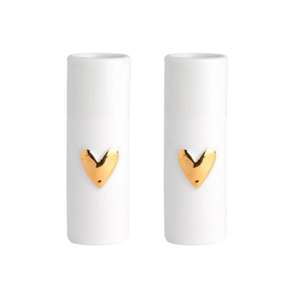 Love Heart Vase - Sett med 2 - Räder