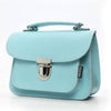 Luna Handmade Leather Bag - Baby Blue - Zatchels - glott.no