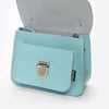 Luna Handmade Leather Bag - Baby Blue - Zatchels - glott.no