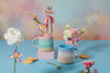 Mojave Glaze blå & rosa kopp - Sass & Belle - glott.no