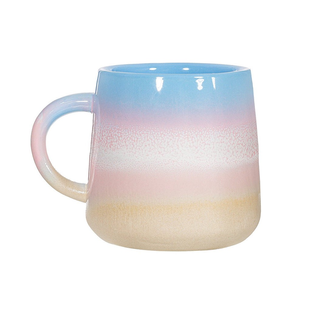 Mojave Glaze blå & rosa kopp - Sass & Belle - glott.no