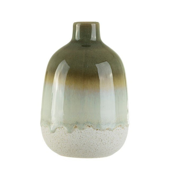 Mojave Glaze grønn vase - Sass & Belle - glott.no