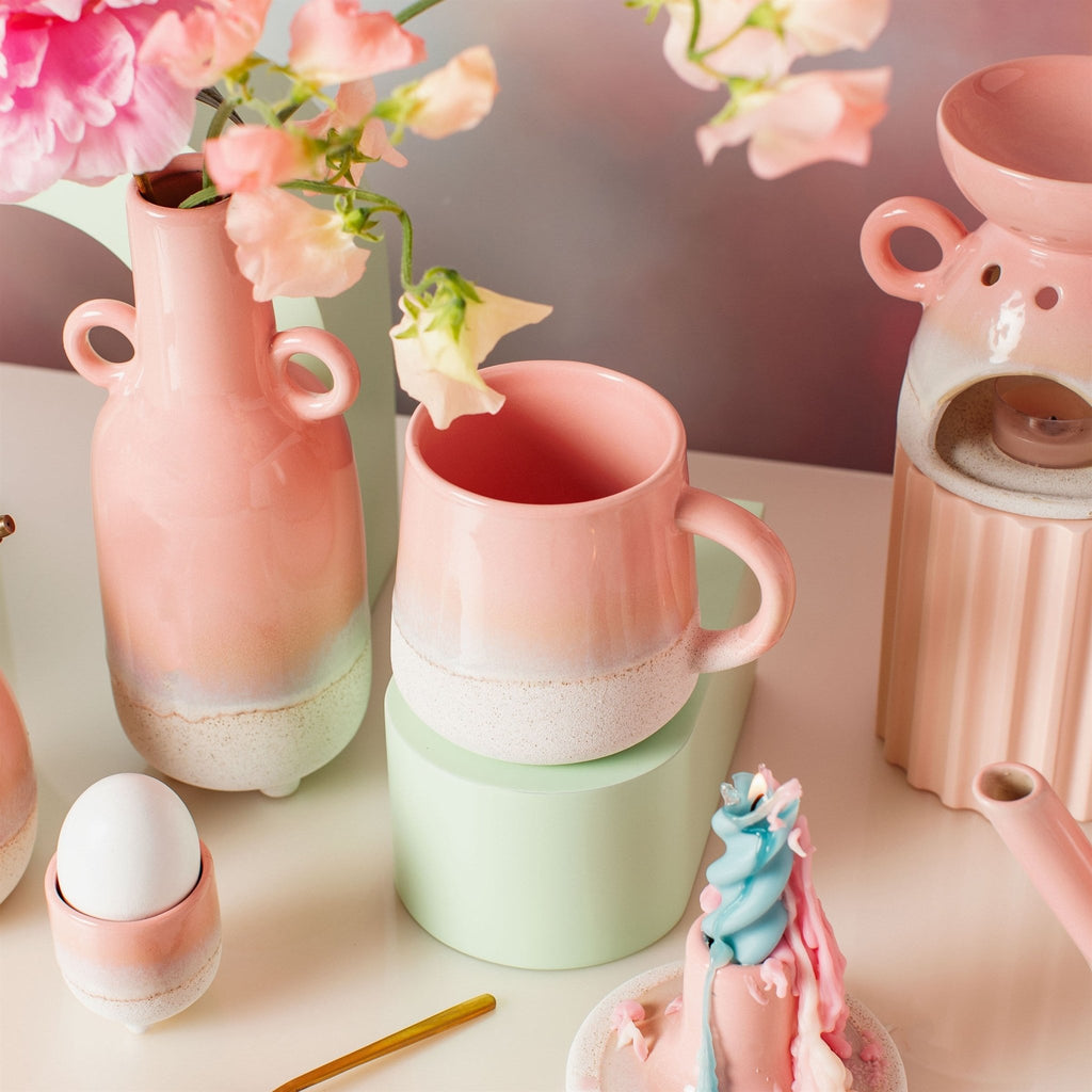 Mojave Glaze Pink Mug - Sass & Belle - glott.no