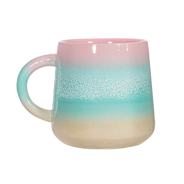 Mojave Glaze rosa & grønn kopp - Sass & Belle - glott.no