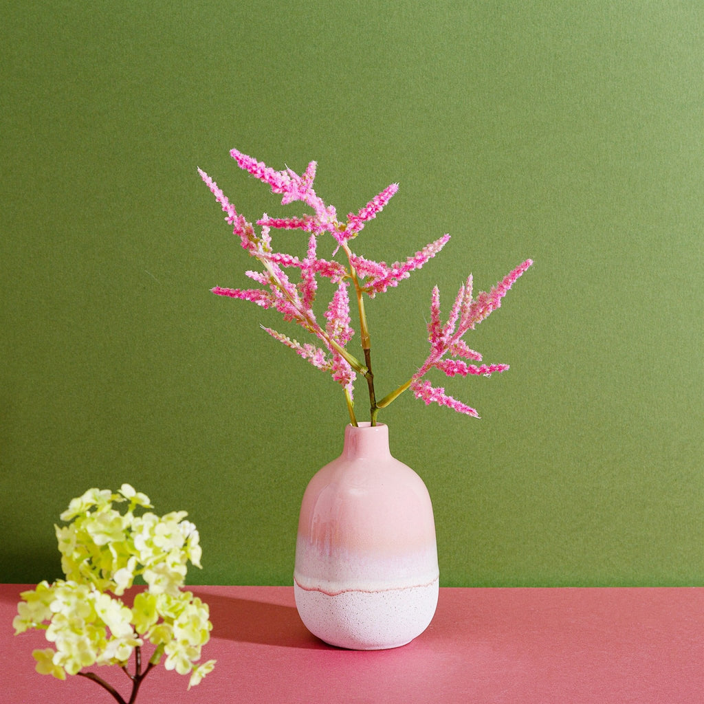 Mojave Glaze rosa vase - Sass & Belle - glott.no
