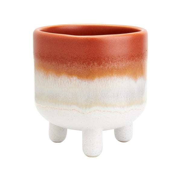 Mojave Glaze Terracotta Planter - Sass & Belle - glott.no