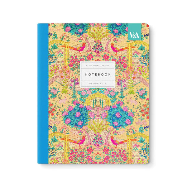 Notatbok - Neon Floral Ornate Garden - Ohh Deer