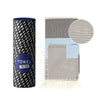 Palermo Hammam Towel with gift box, Blue/Black - Towel to Go - glott.no
