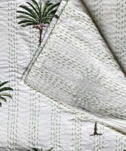 Palm Tree Kantha Throw - Powell Craft - glott.no