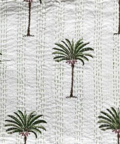 Palm Tree Kantha Throw - Powell Craft - glott.no