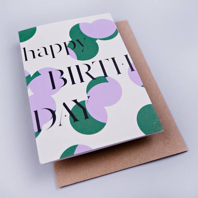 Paris Birthday Kort - The Completist - glott.no