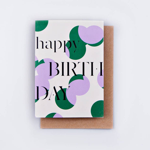 Paris Birthday Kort - The Completist - glott.no