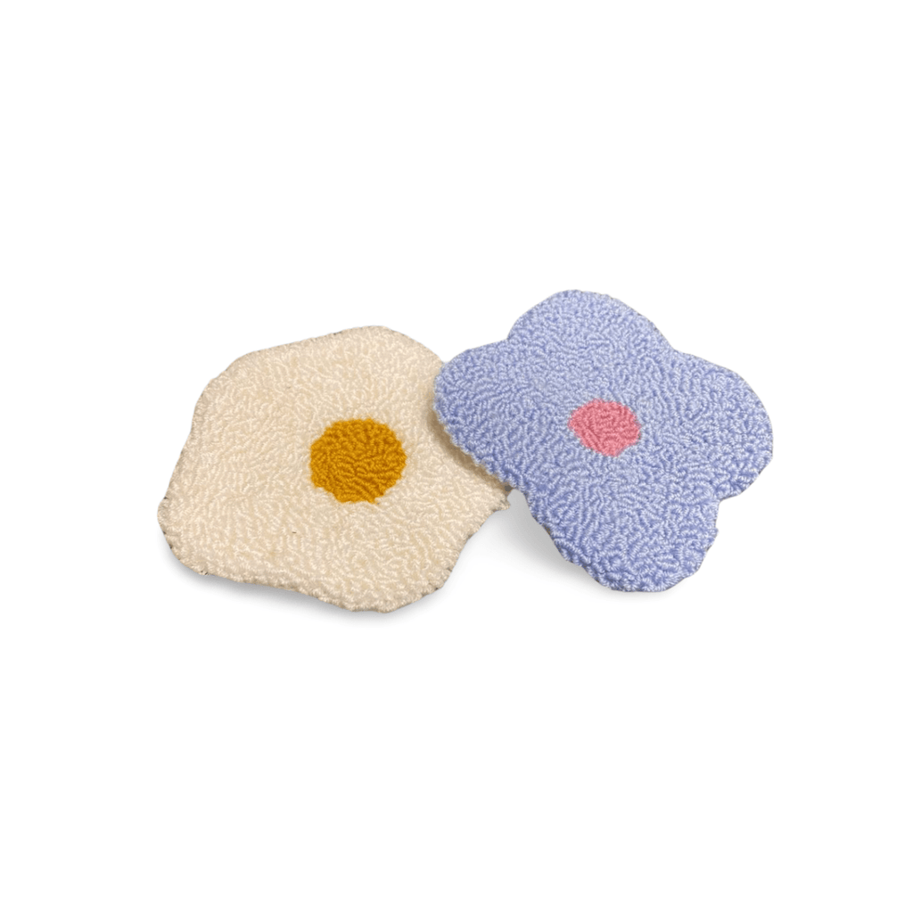 Punch Needle Coaster - Egg - Muudland - glott.no
