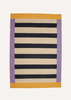 PURPLE SYMMETRY, Cotton Bath Mat - Colortherapis - glott.no