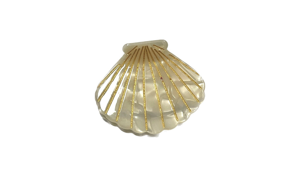 Shell Hair Clip Pearly - glott.no