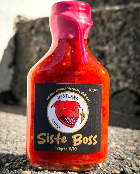 Siste boss saus - Vestland chili - glott.no