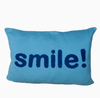 Smile pute - Blå - Funky Doris - glott.no