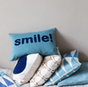 Smile pute - Blå - Funky Doris - glott.no
