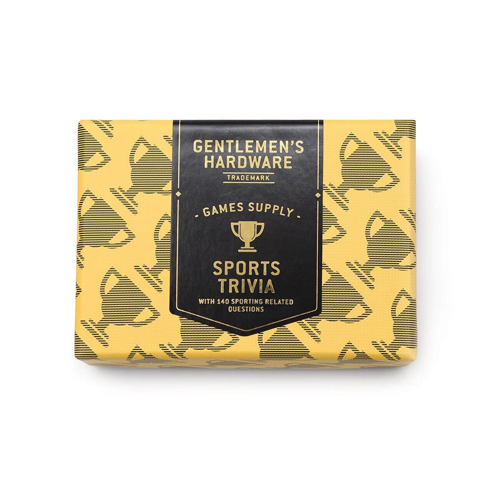 Sports Trivia - Spill - Gentlemen's Hardware - glott.no