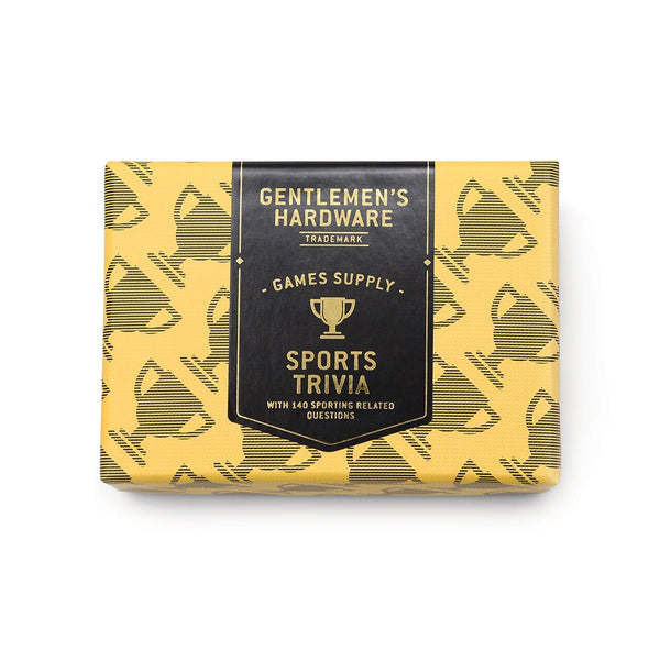 Sports Trivia - Spill - Gentlemen's Hardware - glott.no