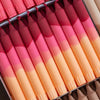 Stearinlys - Cozy Fall Vibes (Pink/Orange/Red) - Nordtrice Candles - glott.no