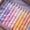 Stearinlys - Marble Mix - Nordtrice Candles - glott.no