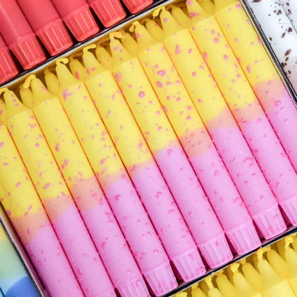 Stearinlys - Summer Party - Pastels - Nordtrice Candles