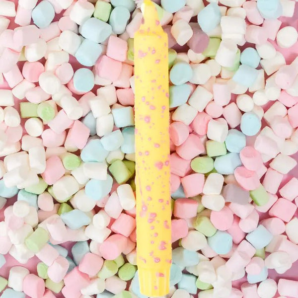Stearinlys - Summer Party - Raspberry Butter Confetti - Nordtrice Candles