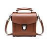 SUGARCUBE HANDBAG CHESNUT SMALL - Zatchels - glott.no