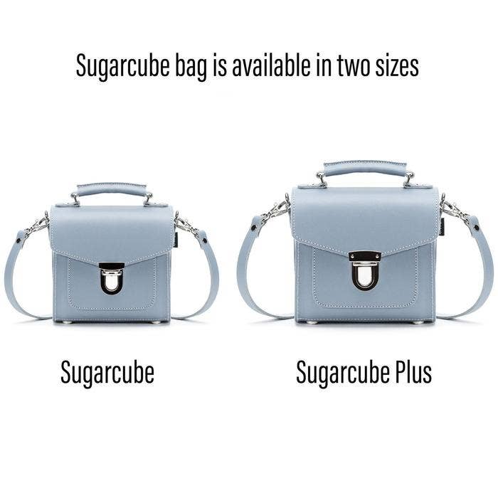 Sugarcube Handbag - Lilac Grey - Small - Zatchels - glott.no