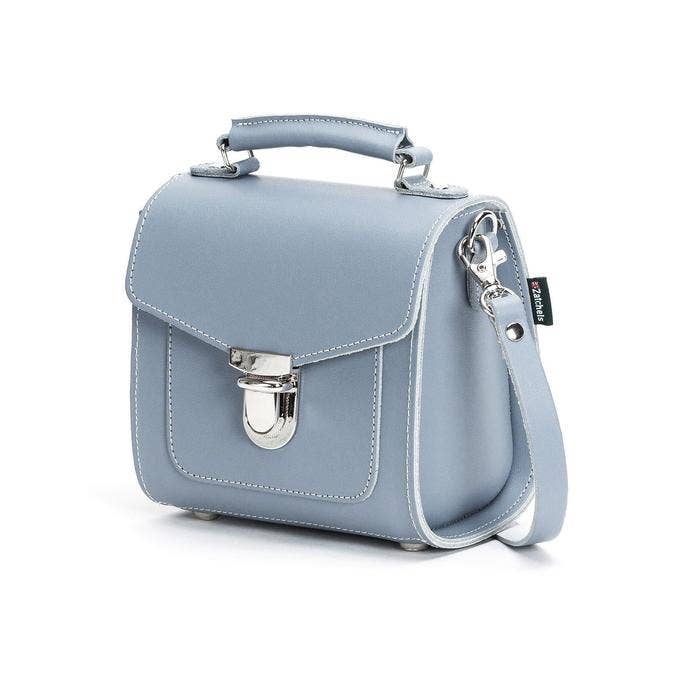 Sugarcube Handbag - Lilac Grey - Small - Zatchels - glott.no
