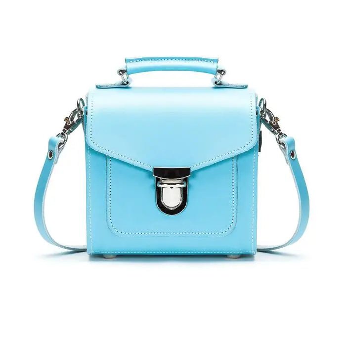SUGARCUBE HANDBAG PASTEL BABY BLUE PLUS - Zatchels - glott.no