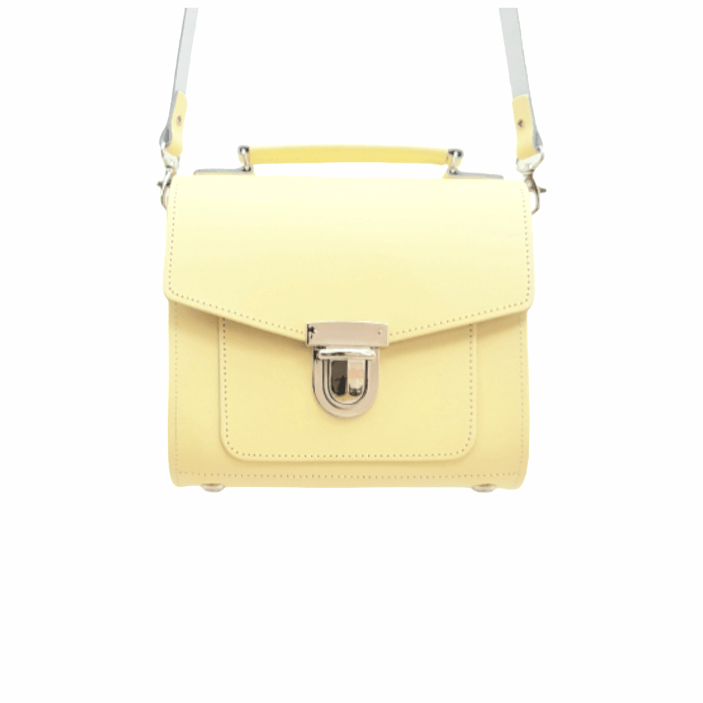 Sugarcube Handbag - Primrose Yellow - Small - Zatchels - glott.no