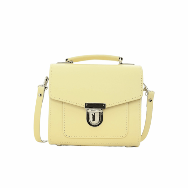 Sugarcube Handbag - Primrose Yellow - Small - Zatchels - glott.no