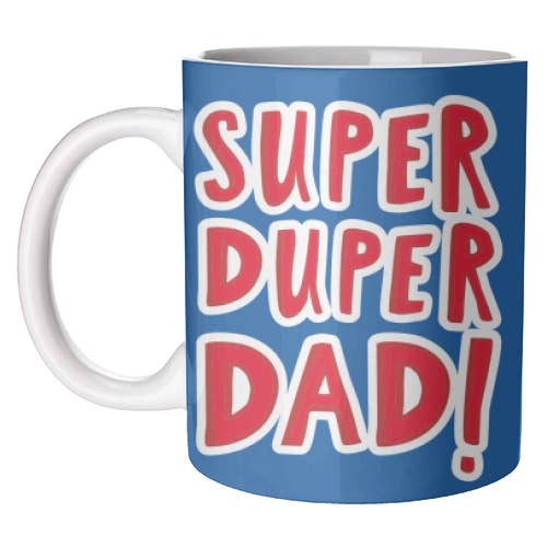 'Super Dad' - Mug - By the Boy and the Bear - glott.no