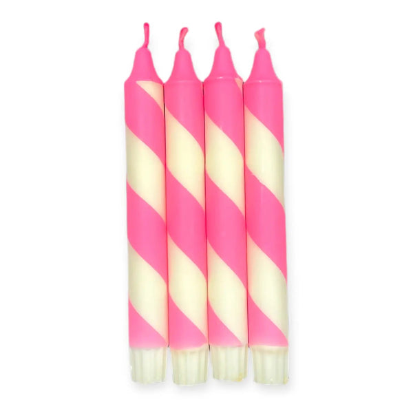 Swirl Stearinlys - Mila Noire - glott.no