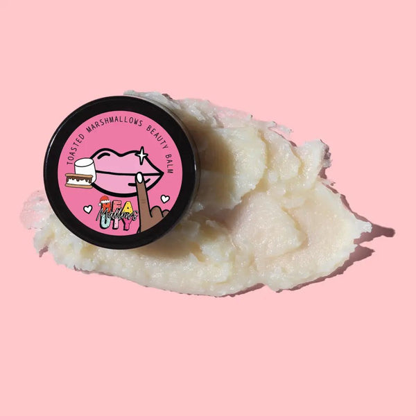 Toasted Marshmellows Lip Balm - Mallows Beauty - glott.no